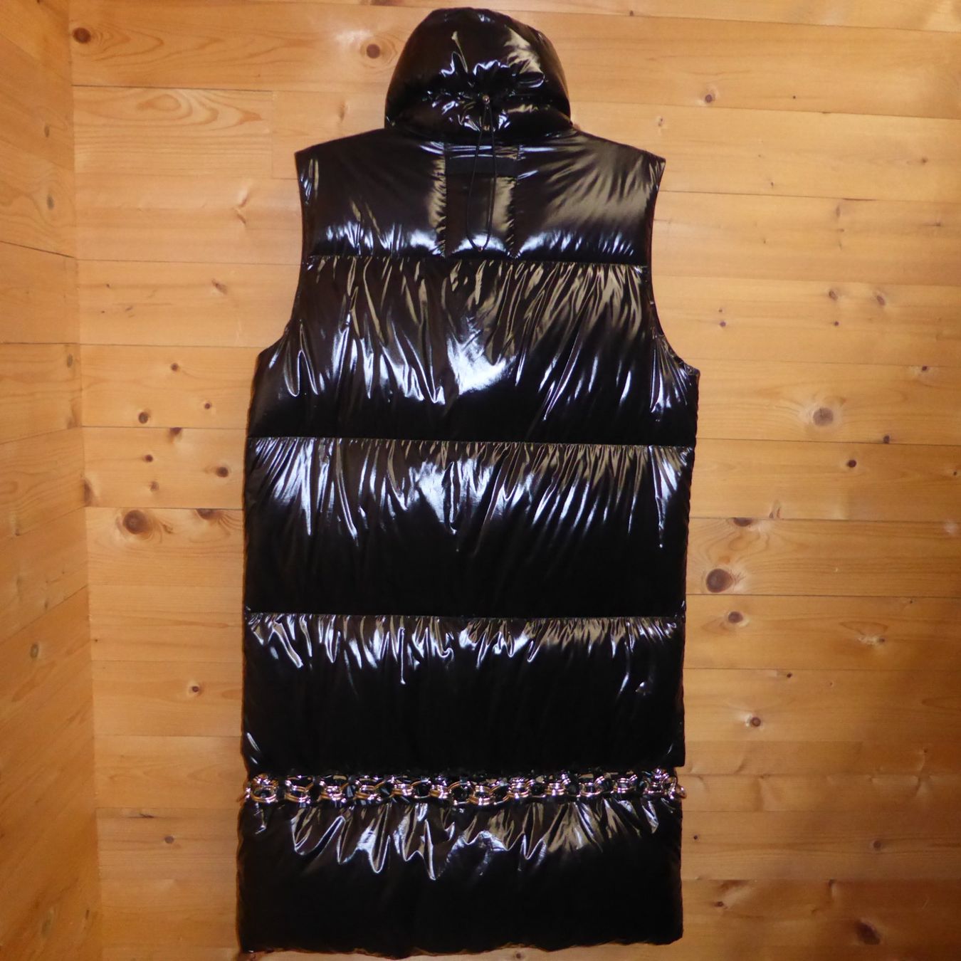 Gilet & Giacche senza maniche: Longgilet glänzend, Gr. XL – Usato da St.Gallen venduto da regenbogen5 1