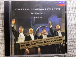 CD Carreras, Domingo, Pavarotti In Concert Mehta