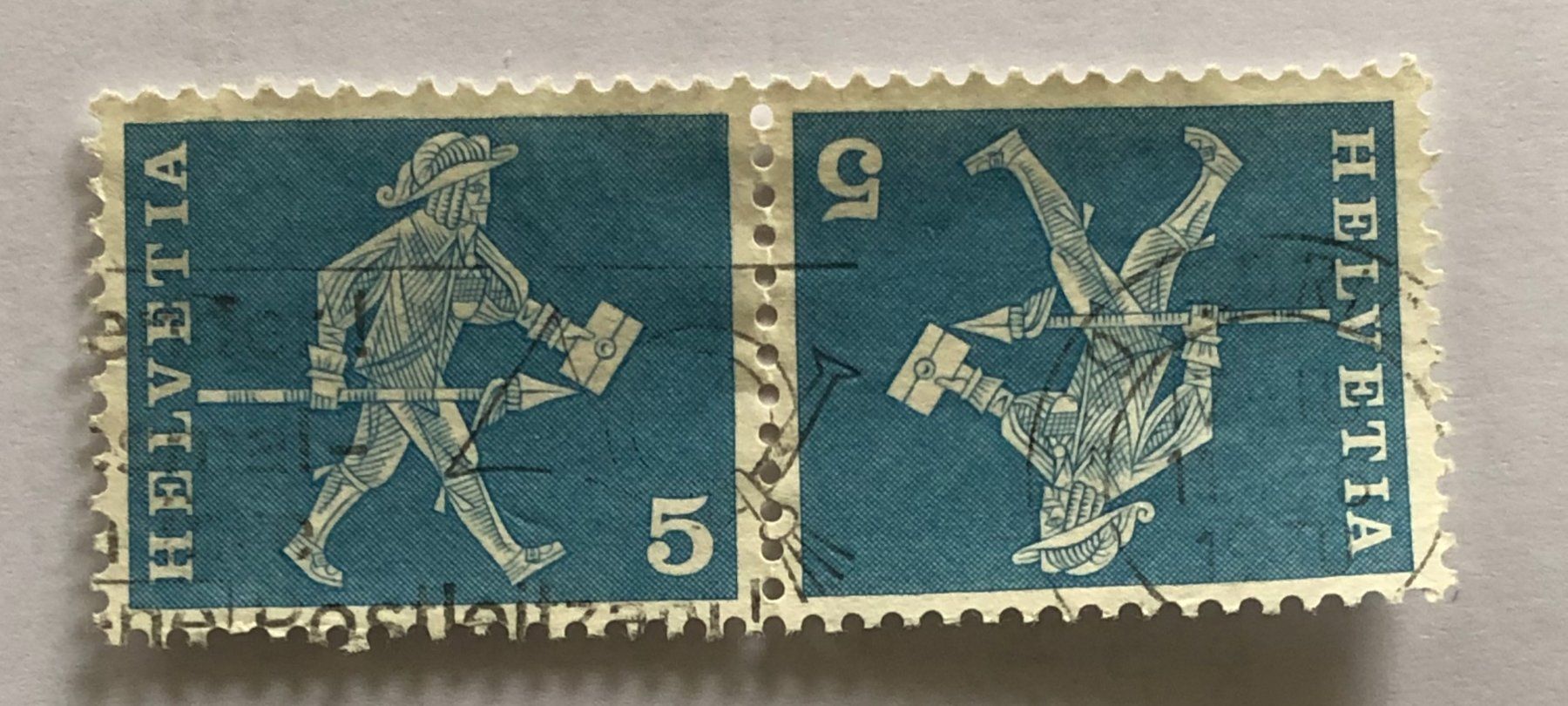 Tutti i francobolli: K 45 mit Stempel – Usato da Aarau venduto da Billa007