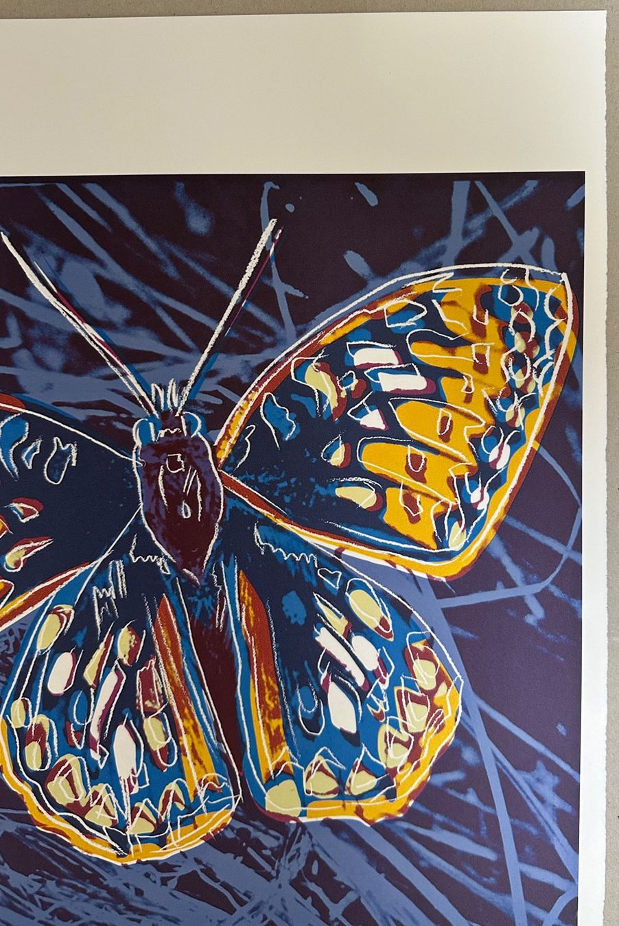 Dipinti: Warhol: Butterfly, POP Art 51/100 – Nuovo (secondo la descrizione) da Meilen venduto da Smgdesign 4