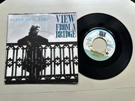 KIM WILDE tolle Single 80's Kult View from a bridge Cover1