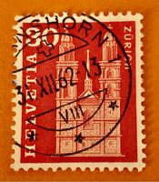 Nr.360 Grossmünster Zürich Postgeschichtliche Motive 