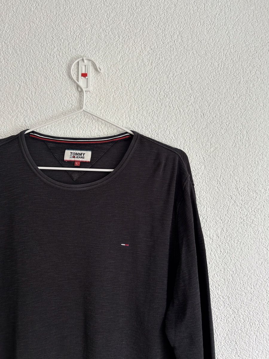 Tommy Hilfiger Maglioni & Felpe: Tommy Jeans Herren Longsleeve, Grösse L – Usato da Chur venduto da jgr_s6mm 1