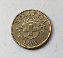 1872 5 Rappen -unz