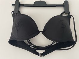 Schwarzer sexy BH 80D