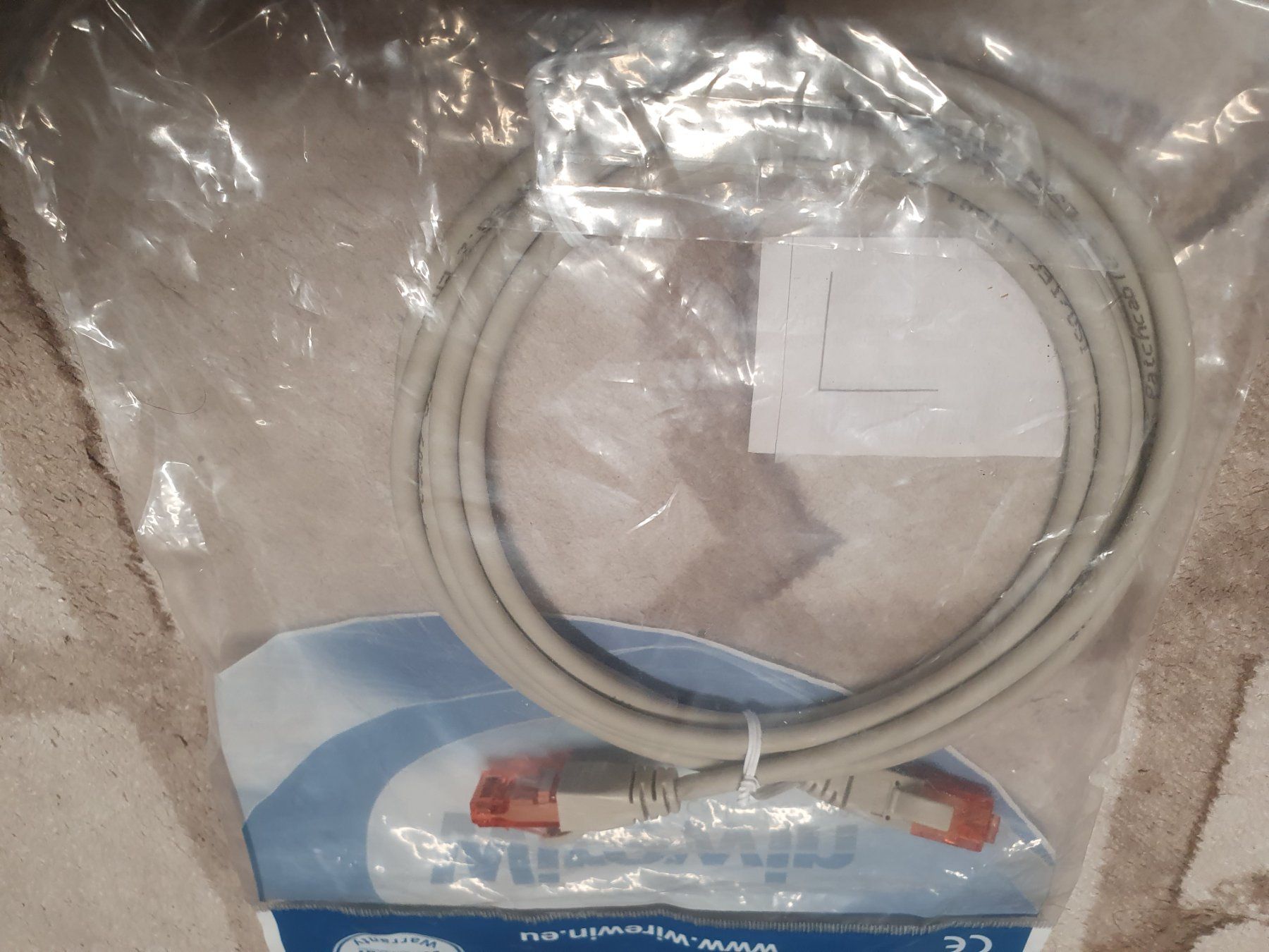 Cavi: Patchkabel RJ-45 - RJ-45, Cat 6, S/FTP, 2m UKV – Nuovo e nell'imballaggio originale da Zürich venduto da Alibaba1234 2