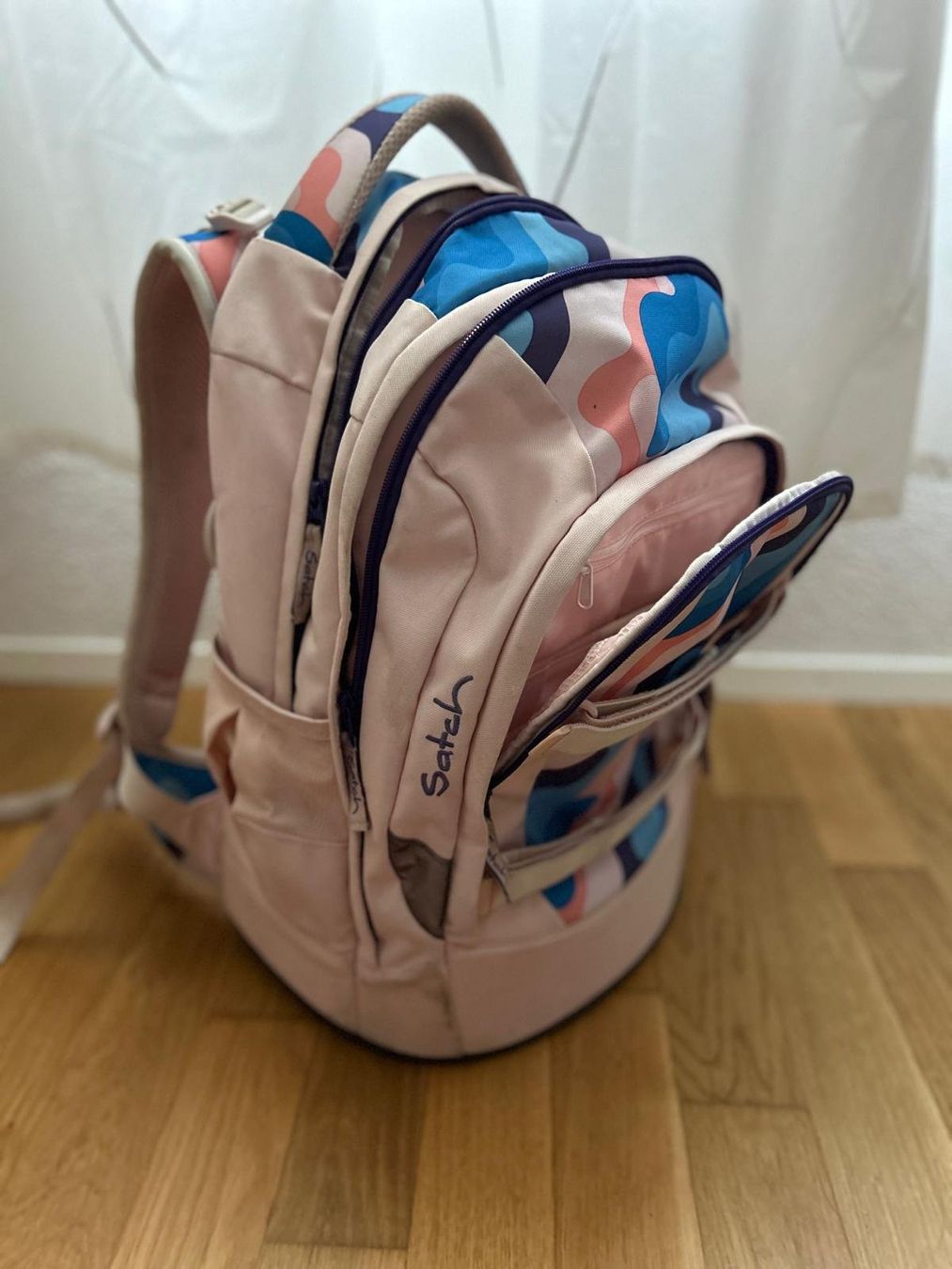 Satch Kindertaschen: Schulrucksack Mädchen der Marke SATCH inklusive Etui – Gebraucht aus Steinmaur von sea-bear 4