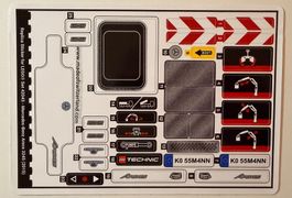 Lego Technic 42043 - Stickerbogen  NEU Mercedes-Benz Arocs