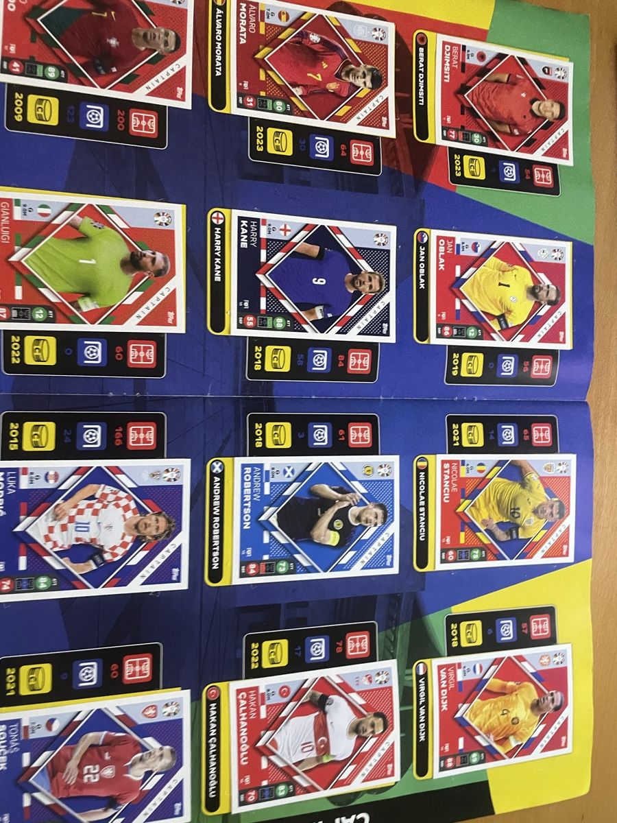 Topps Album: Topps heft 2024 voll – Usato da Wolfenschiessen venduto da Teufel2 2