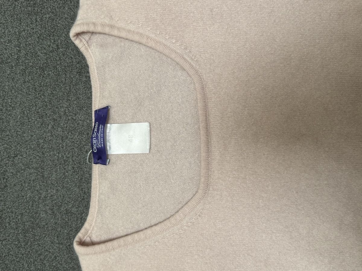 Maglioni & Felpe: 100% kaschmir pullover rosa gran sasso – Usato da Winterthur venduto da Sjull 2