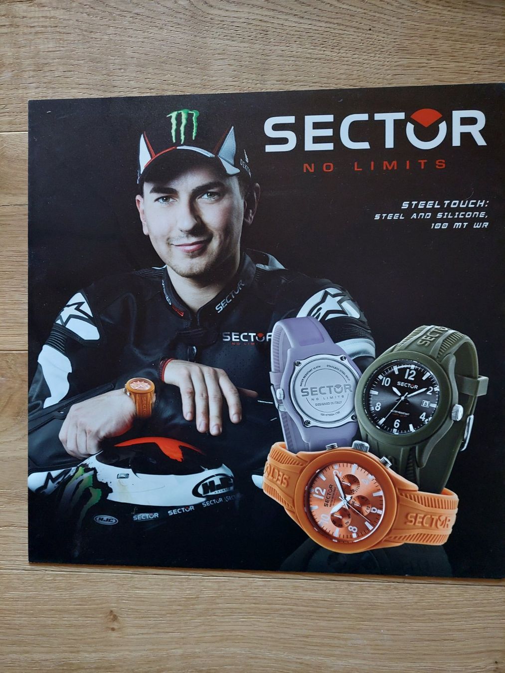 Insegne: Jorge Lorenzo, panneau publicitaire Sector no limits – Usato da marsens venduto da gag03 1