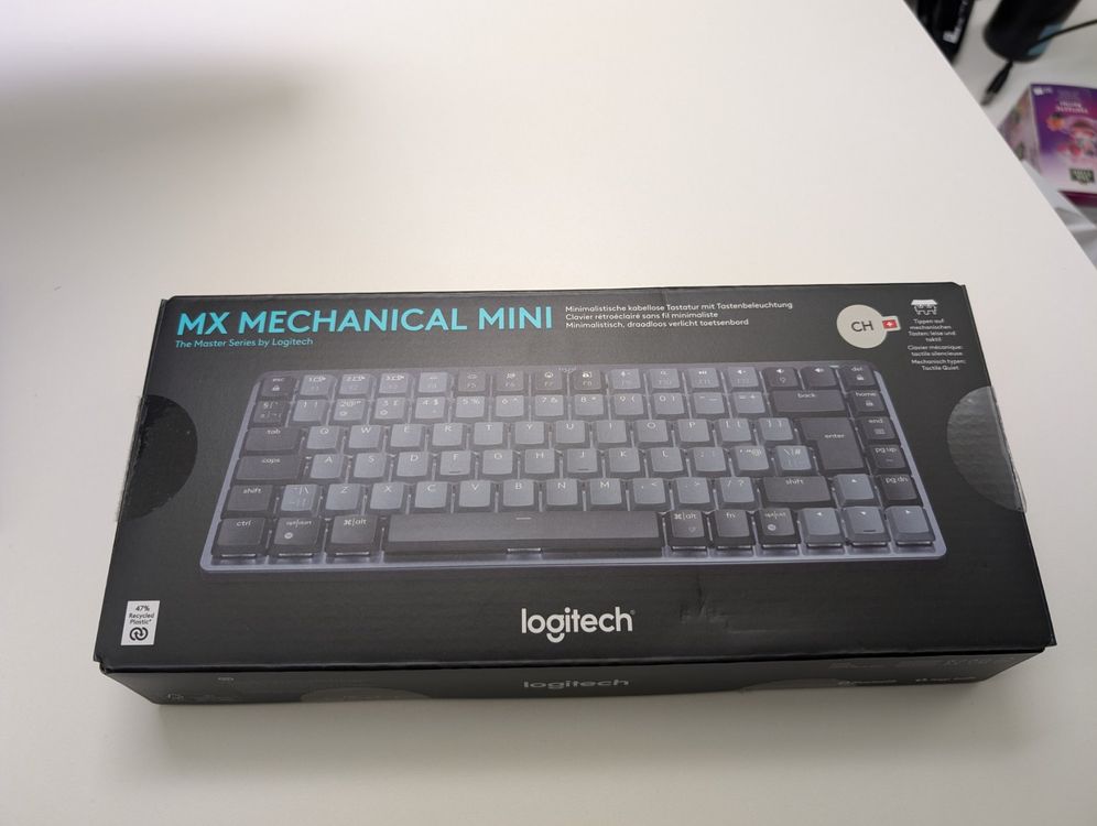 Logitech MX Mechanical Mini, CH-Layout, OVP (Neu (gemäss Beschreibung ...