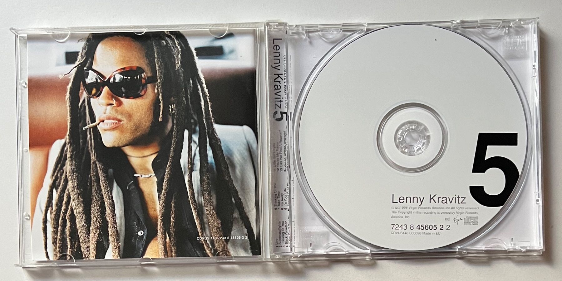 CD: Lenny Kravitz / Album: 5 – Usato da Näfels venduto da rottabi 3