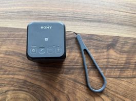 Tragbarer kabelloser Lautsprecher Soundwürfel Sony