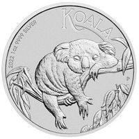 oz Silbermünze Australien Koala 2022 - Perth Mint / NEU!!!