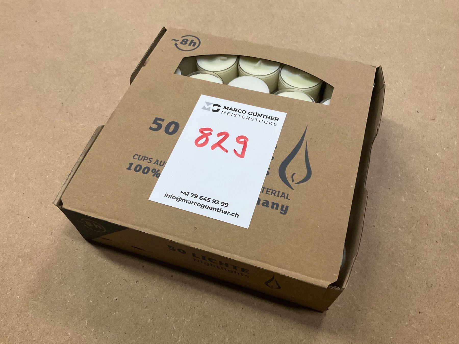 Candele: 829 Posten 50 Lichte Nightlights aus Liquidation – Nuovo (secondo la descrizione) da Derendingen venduto da Meisterstuecke 5
