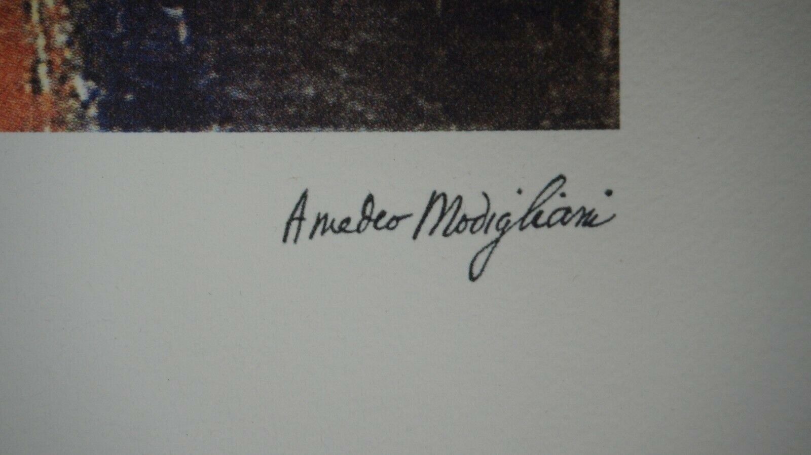 Foto & Immagini: Amedeo Modigliani   HANDNUMMERIERT  DRUCKSIGNIERT – Usato da Gersau venduto da kunst-online 3
