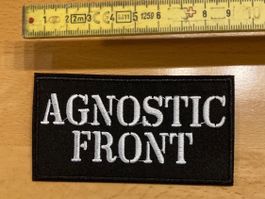 Agnostic Front - Patch Aufnäher Metal Rock Band 2