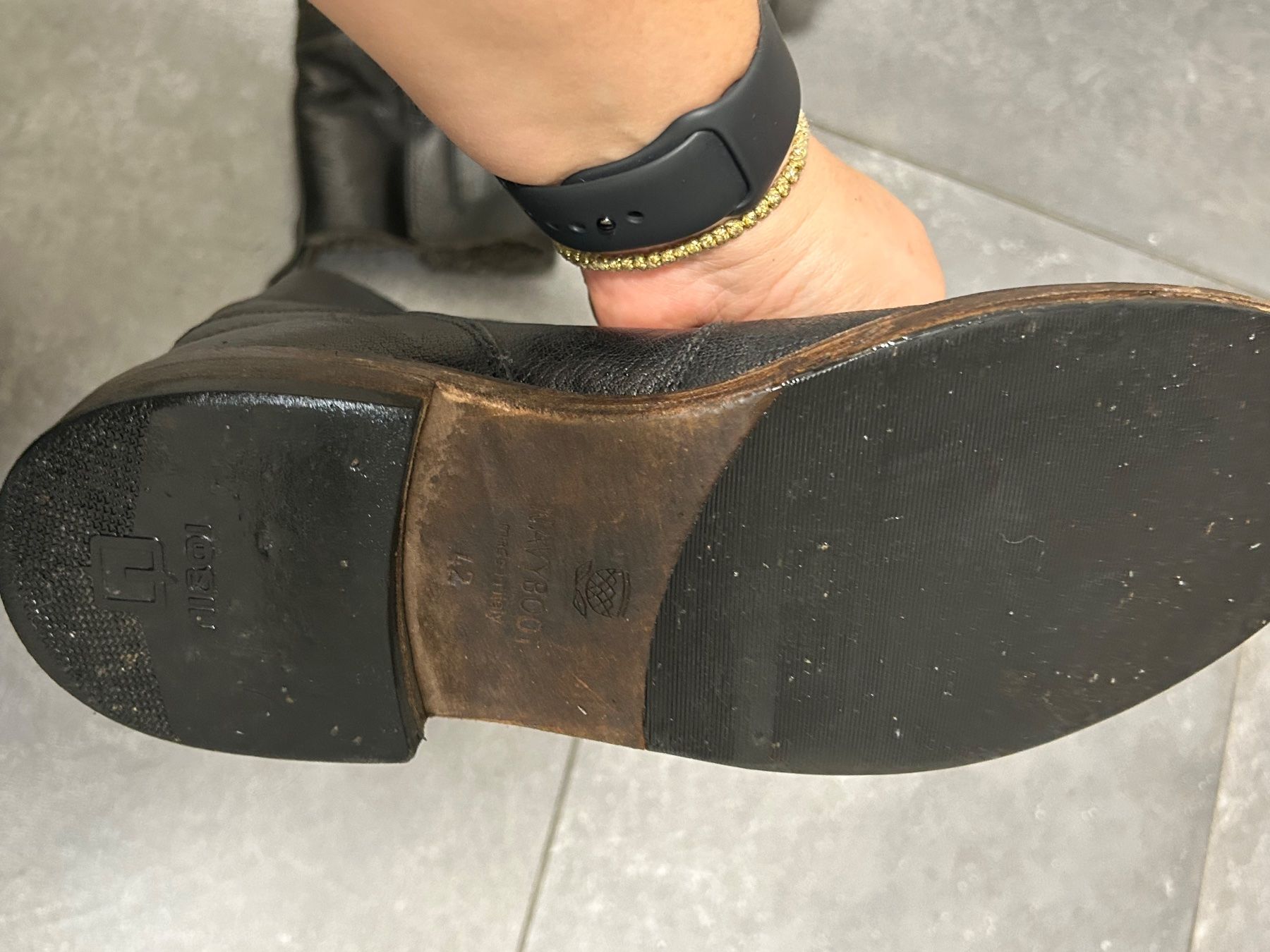 Navyboot Chaussures hommes: Navyboot Leder Boot mit innerwool Gr.42 – Neuf (Voir description) à Thalwil par mar_pvx7 7