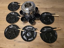 Fondue Bourguignonne/Chinoise Set, guter Zustand