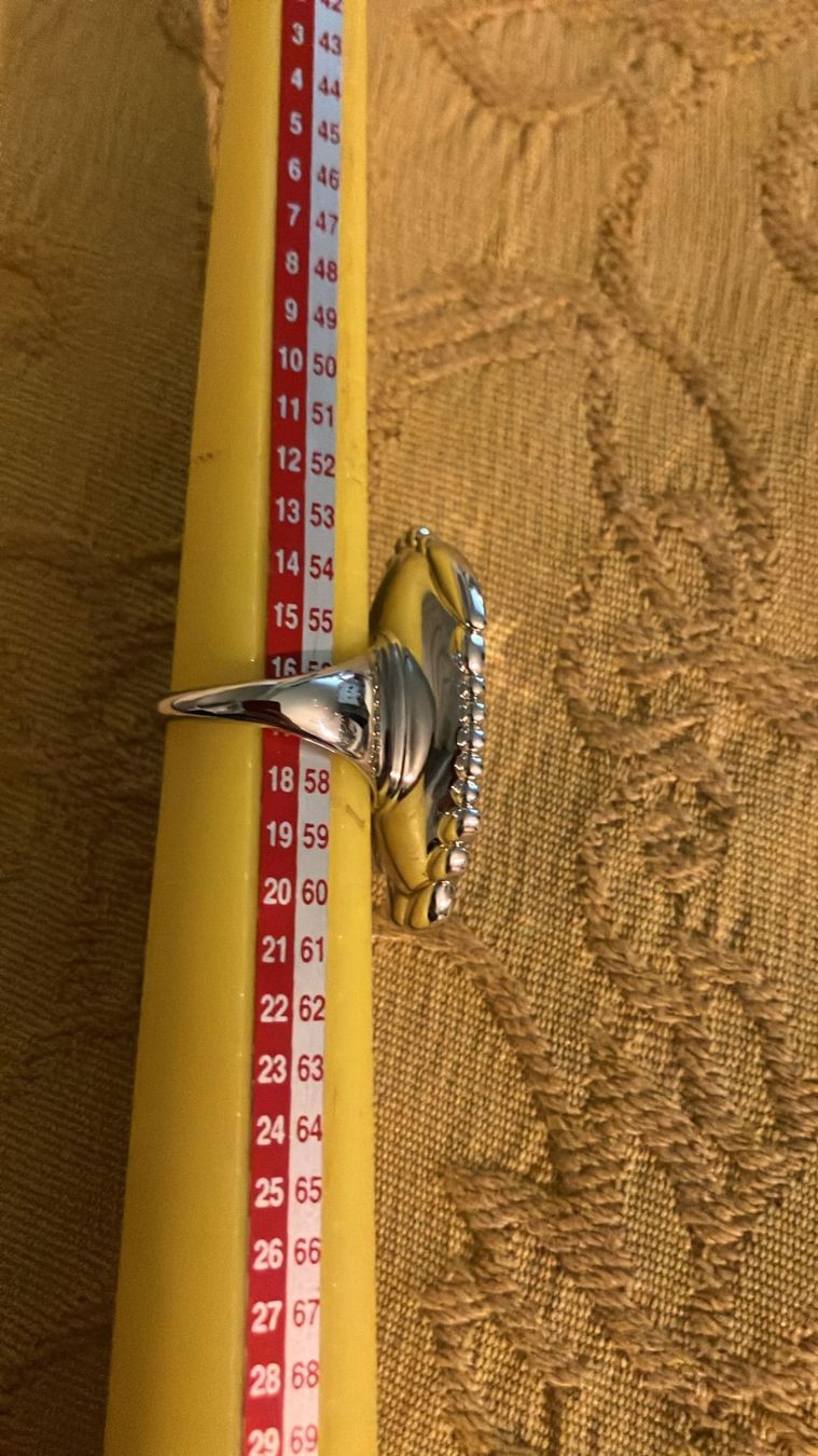 Swarovski Anelli: Anello swarovski tg.58 – Usato da Melano venduto da H-Sara 4