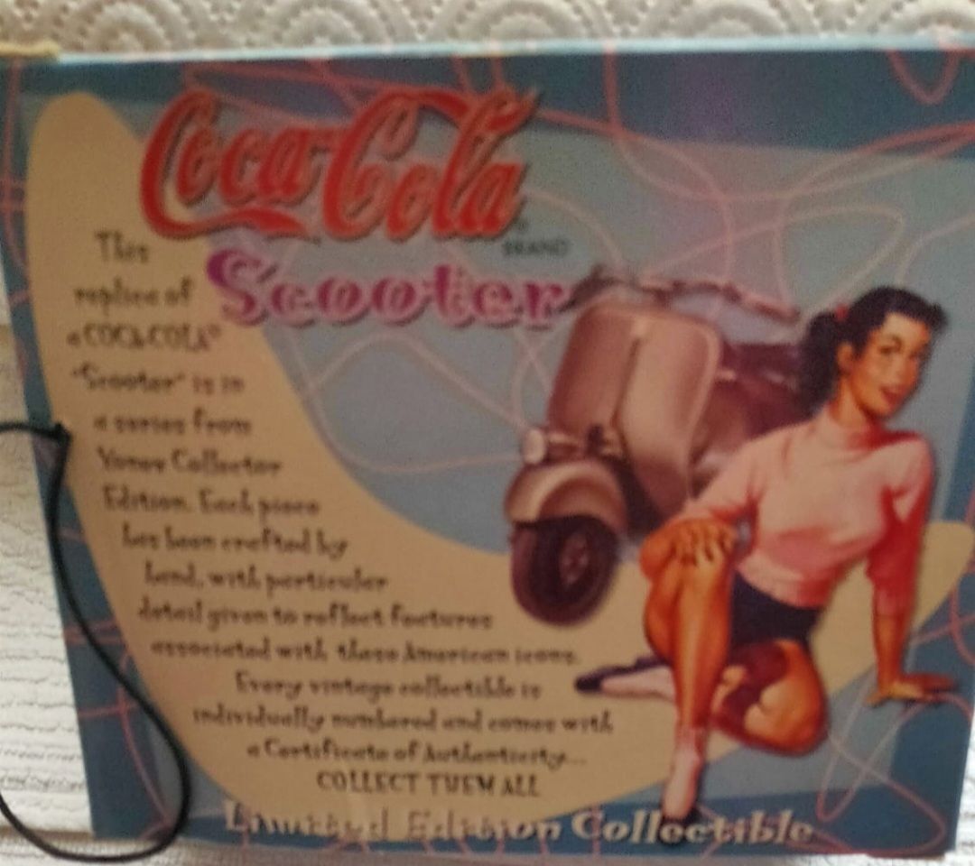 Statuette: Coca Cola Scooter – Nuovo (secondo la descrizione) da Luzern venduto da Luzern_Energy 3