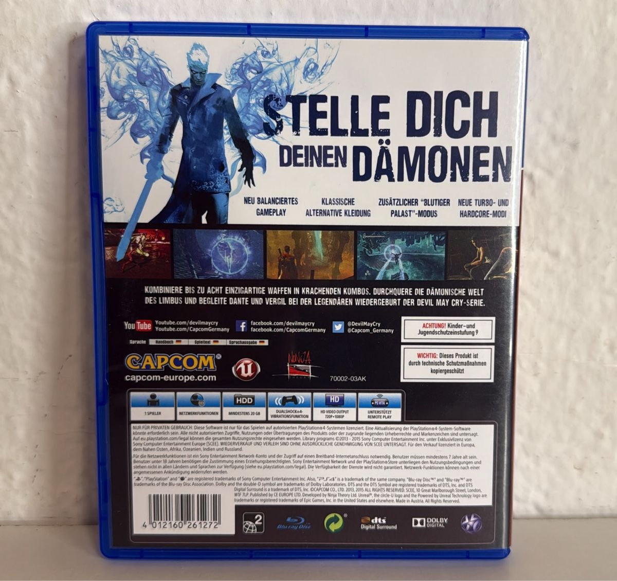 Sony Giochi: DMC Devil May Cry Definitive Edition PS4/PS5 game – Usato da Ehrendingen venduto da bubulence 1