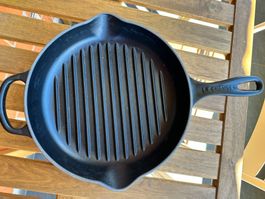 LE CREUSET Gusseisen Grillpfanne / Cast iron frying pan