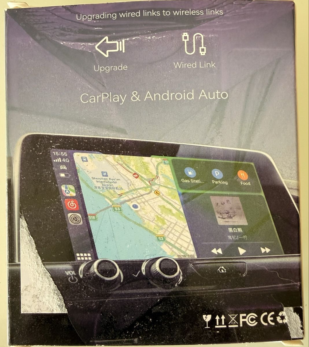 Unità & Adattatore: CarPlay & Android  Auto Wireless USB Adapter – Nuovo (secondo la descrizione) da Sursee venduto da Betlaze