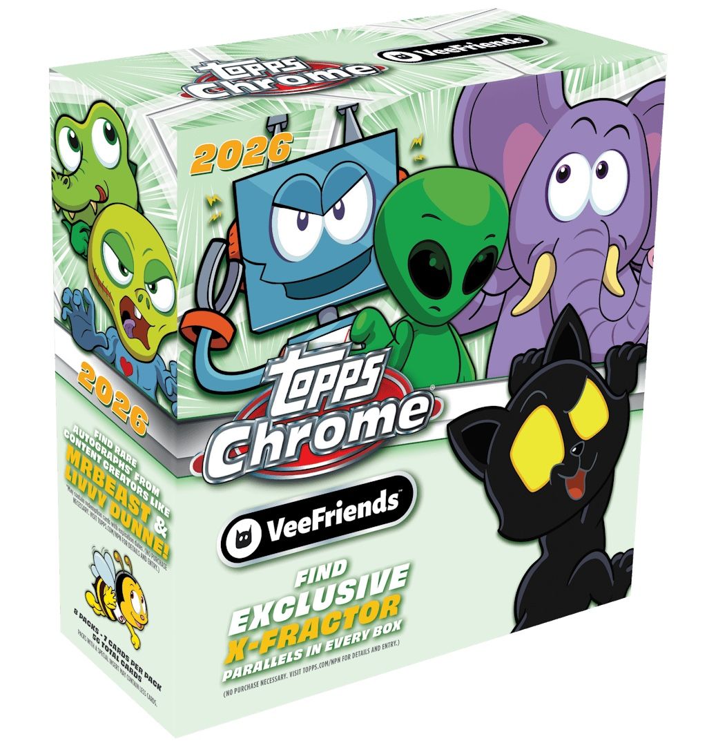 Topps Sammelbilder & Trading cards: Topps VeeFriends Chrome 2026 Mega Box – Neu und originalverpackt aus Horw von mcflury7