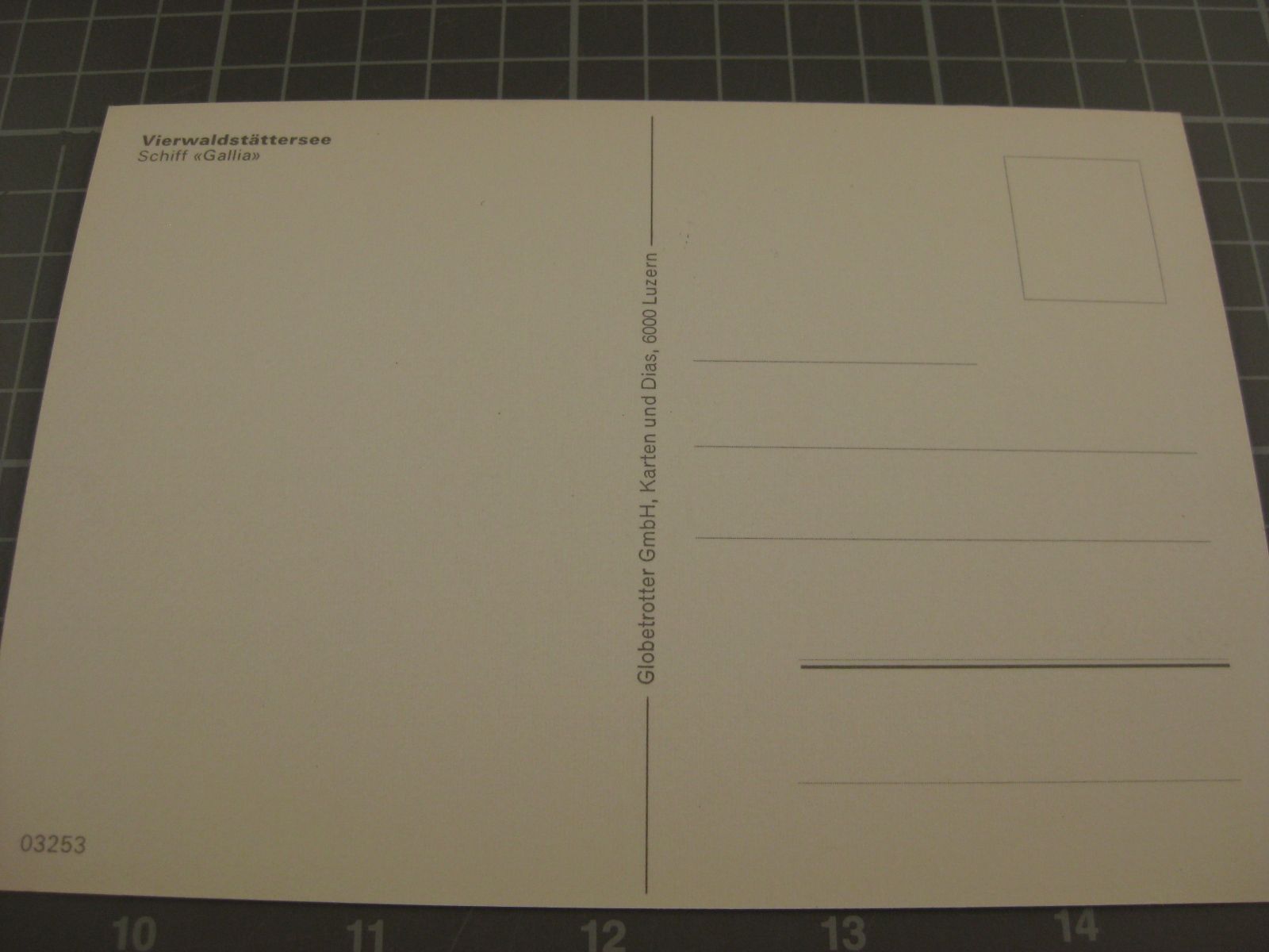 Cartoline postali: Dampfschiff Gallia – Usato da Malters venduto da Marosko 1
