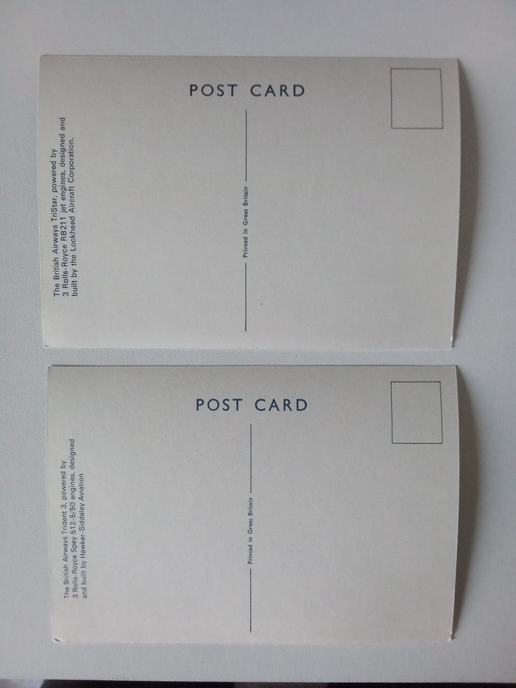 Cartoline postali: Aviatik 6 alte Ansichtskarten der British Airways – Usato da Bilten venduto da Bora3 2