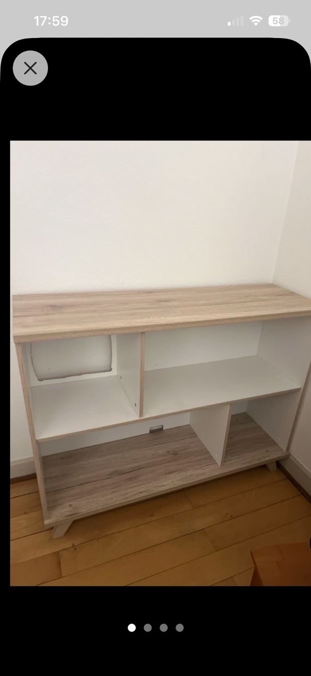Étagères: Regal weiss/Holzoptik mit 5 Fächern gebraucht – Neuf (Voir description) à Frenkendorf par jorge0000 1