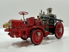 1912 Christie Front Drive Steamer 1:24, Fire, FRANKLIN MINT