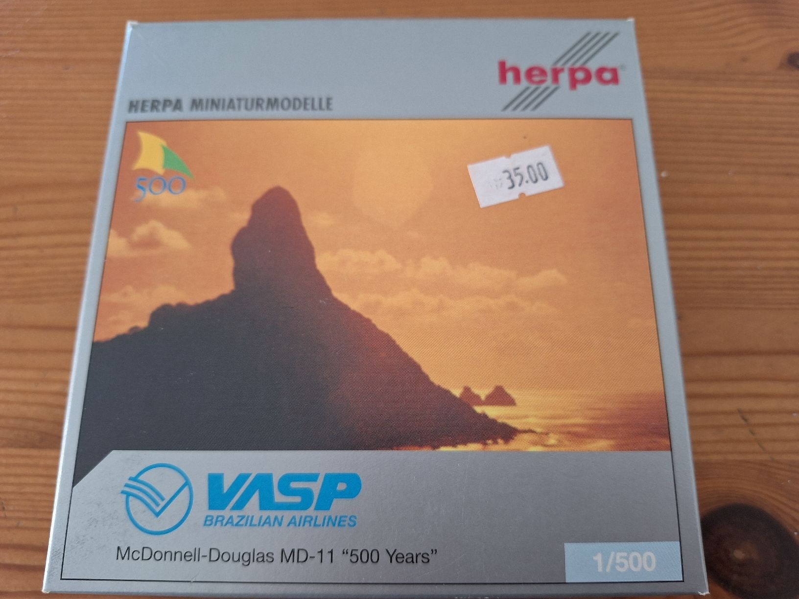 Herpa Kit di modellismo & Modellini statici:  MD-11 VASP 1:500 – Usato da Sargans venduto da nicsam1815