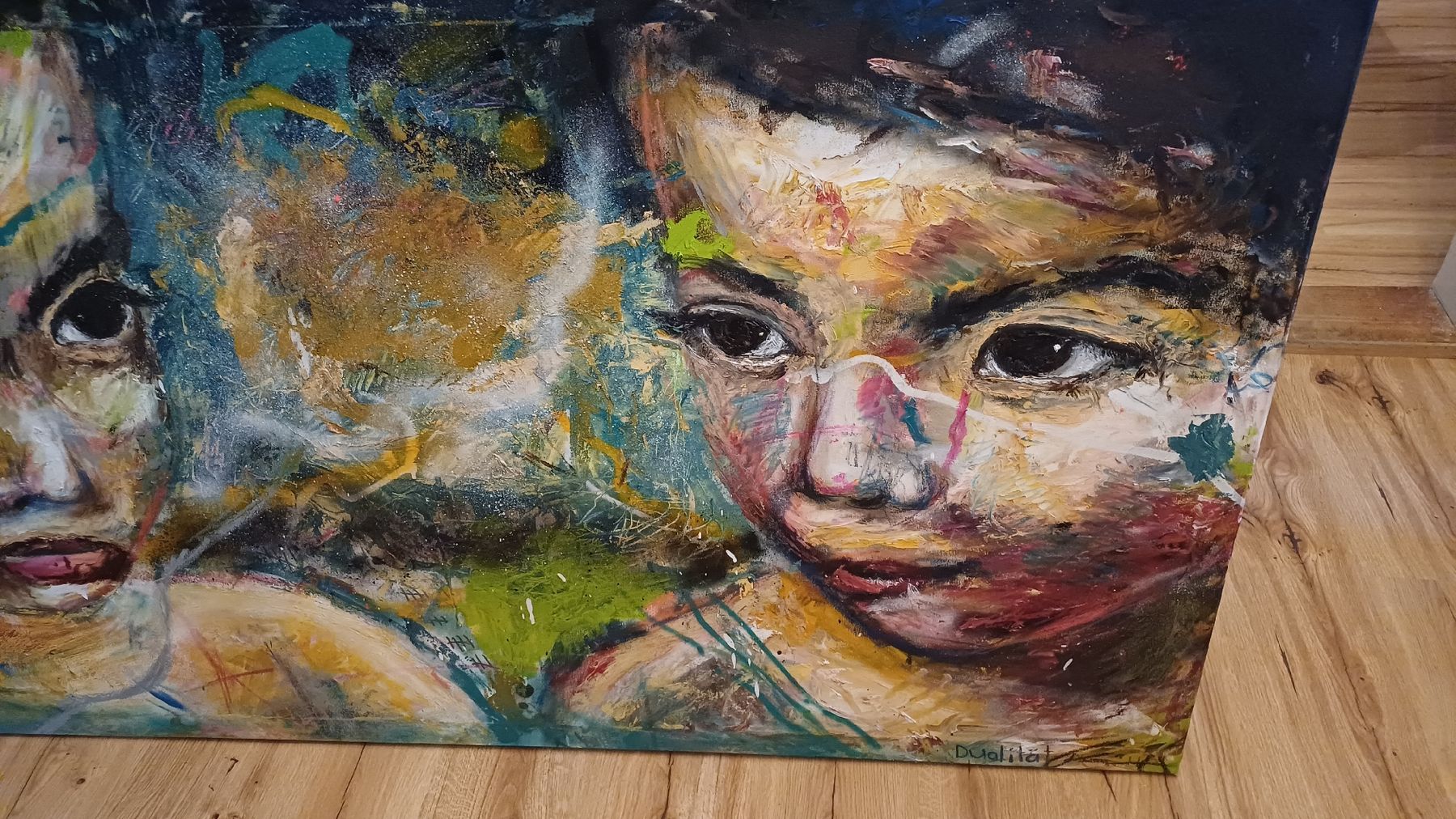 Tableaux: Schönes Bild Handbemahlt – D'occasion à Flawil par Naphtali 8