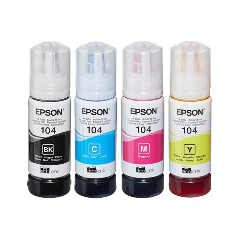 Epson Cartucce per stampanti & toner: Epson 104 Tinten Set, Original, 2x Schwarz – Nuovo (secondo la descrizione) da Freienwil venduto da mokinho