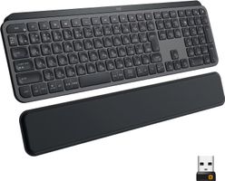 Logitech MX Keys Tastatur mit Handballenauflage gebraucht