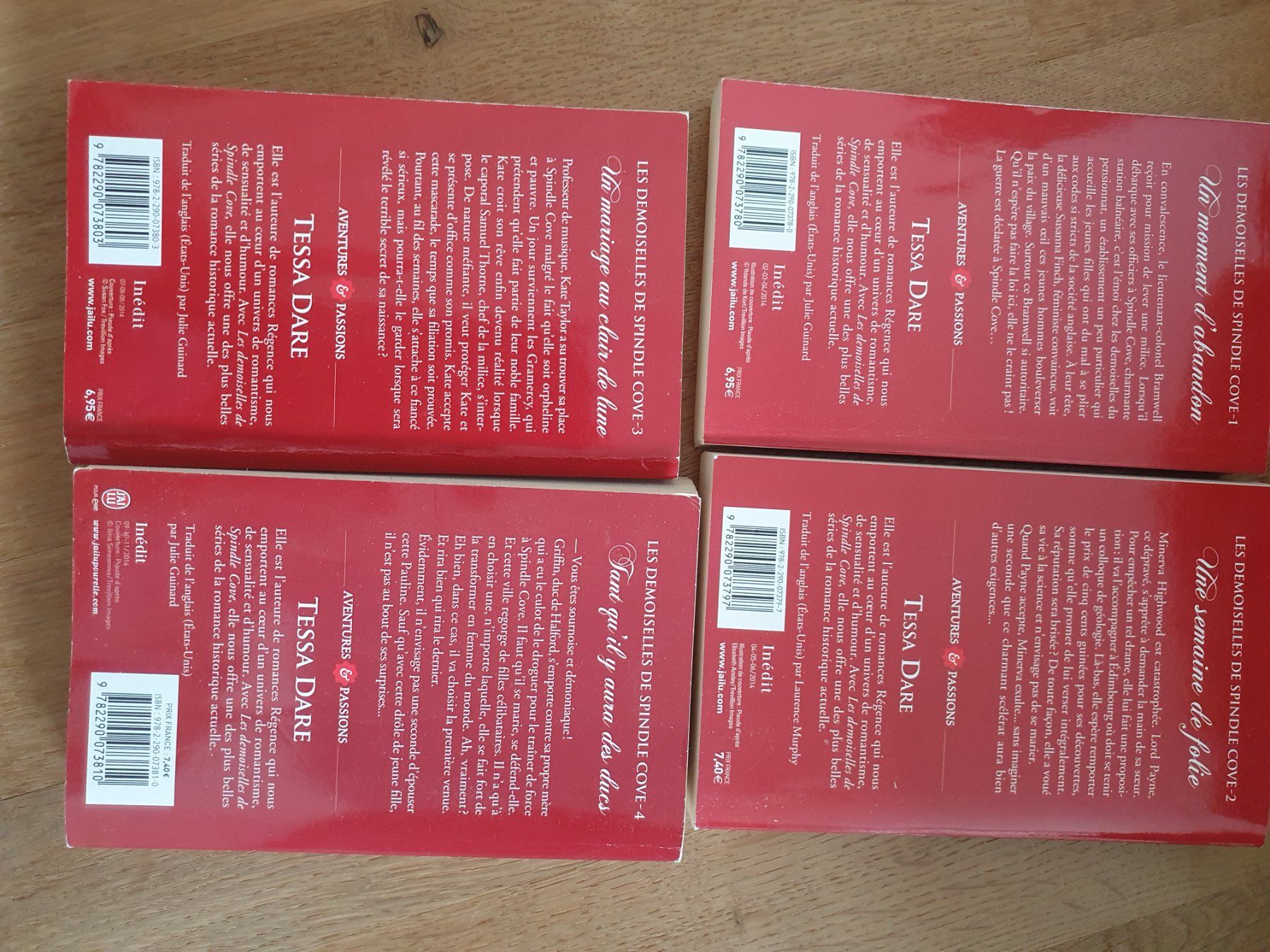 Libri: 7 romans de Tessa Dare – Usato da Oftringen venduto da papillon075 1