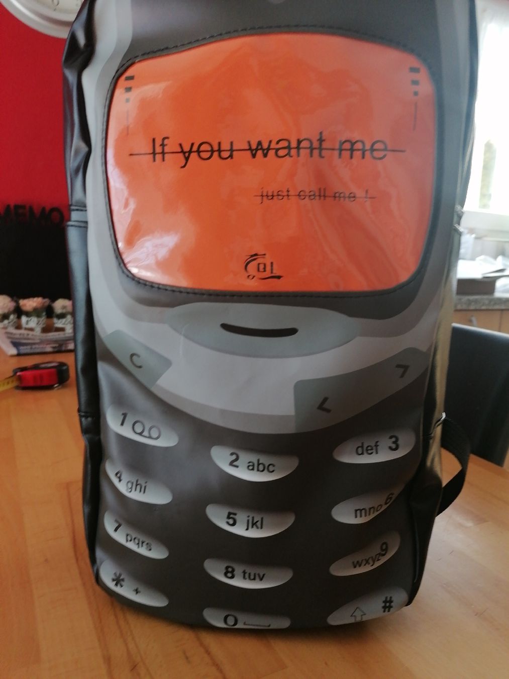 Zaini: Citybac Rucksack im Design eines Händis Natel ein Hingucker – Nuovo e nell'imballaggio originale da Pfäfers venduto da Padj 1