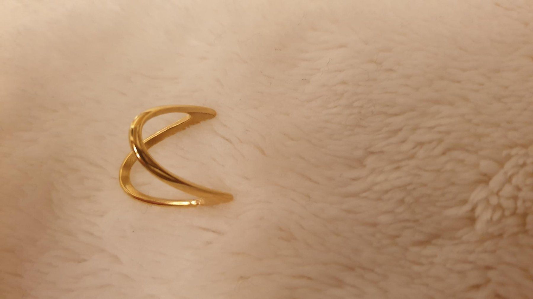 Anelli: geometrischer Ring - Grösse: 6 - Umfang: ca. 51,9 mm – Nuovo e nell'imballaggio originale da Würenlos venduto da JRP_71 5