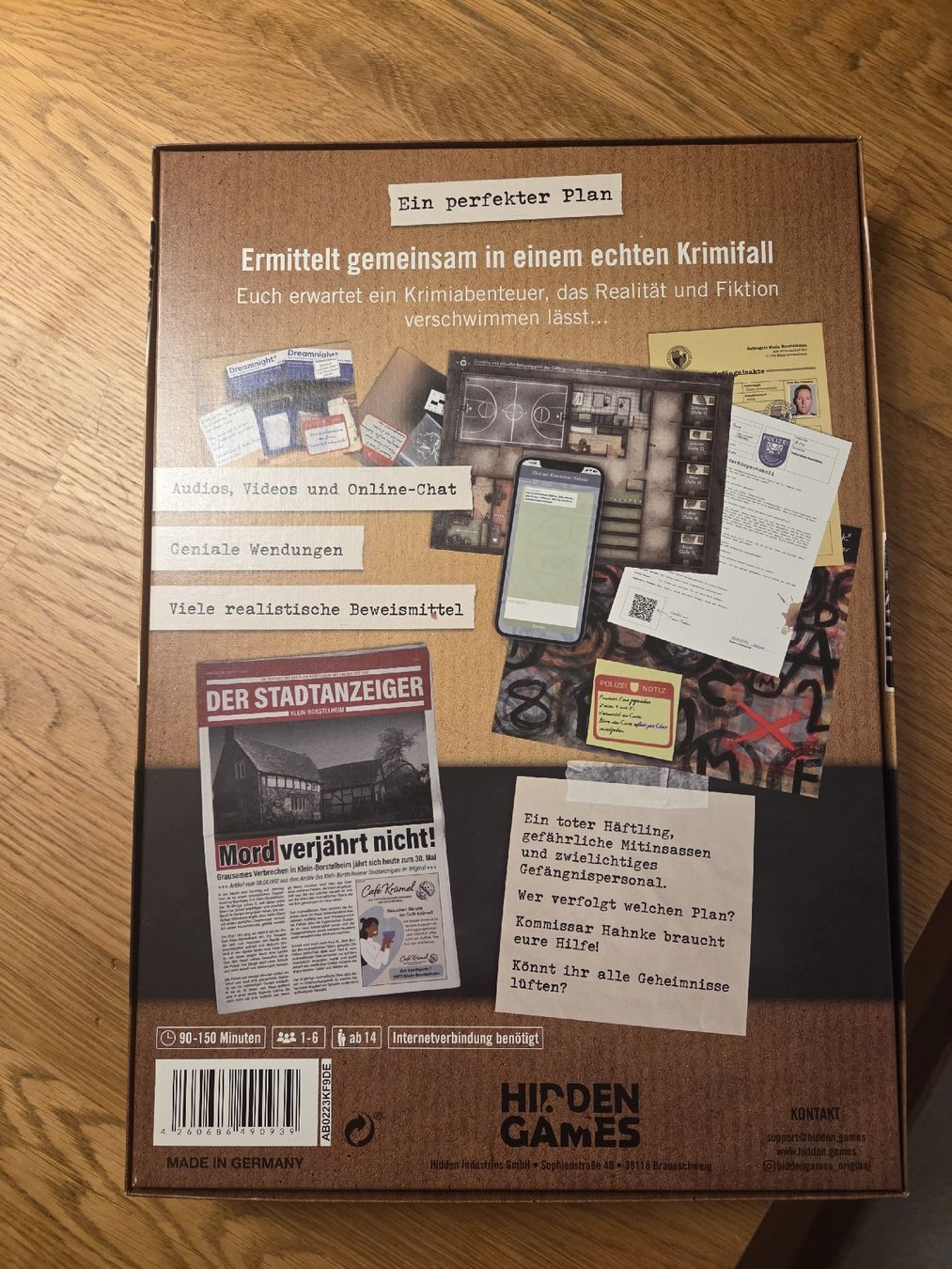 Jeux: Hidden Games, Das Krimispiel "Tatort" – Neuf (Voir description) à Rafz par leoncupra 1