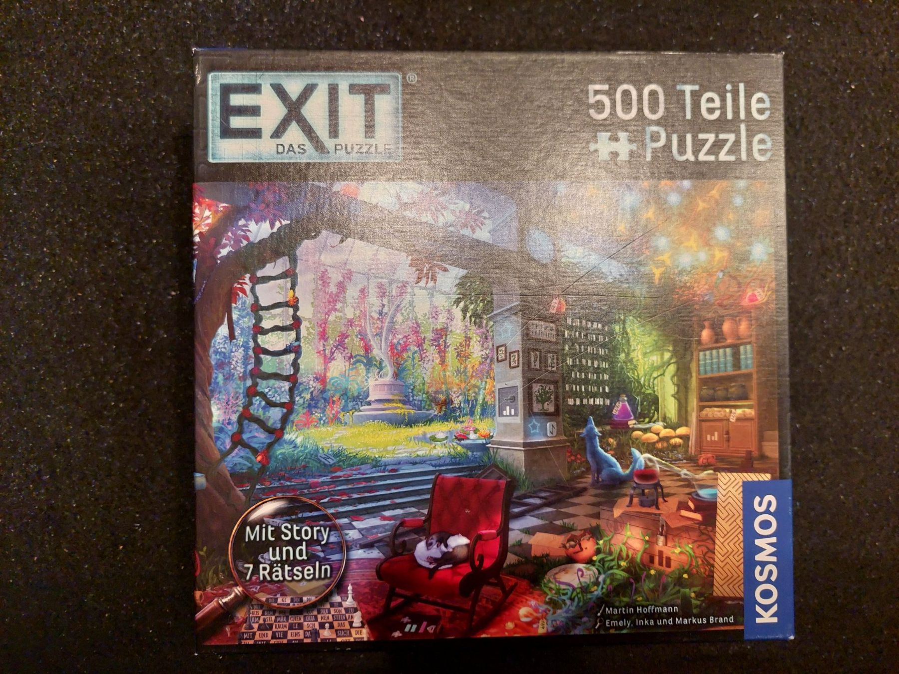 Puzzle: EXIT Das Puzzle - Der verwunschene Garten, 500 Teile – Usato da Lenzburg venduto da ver_q8t5