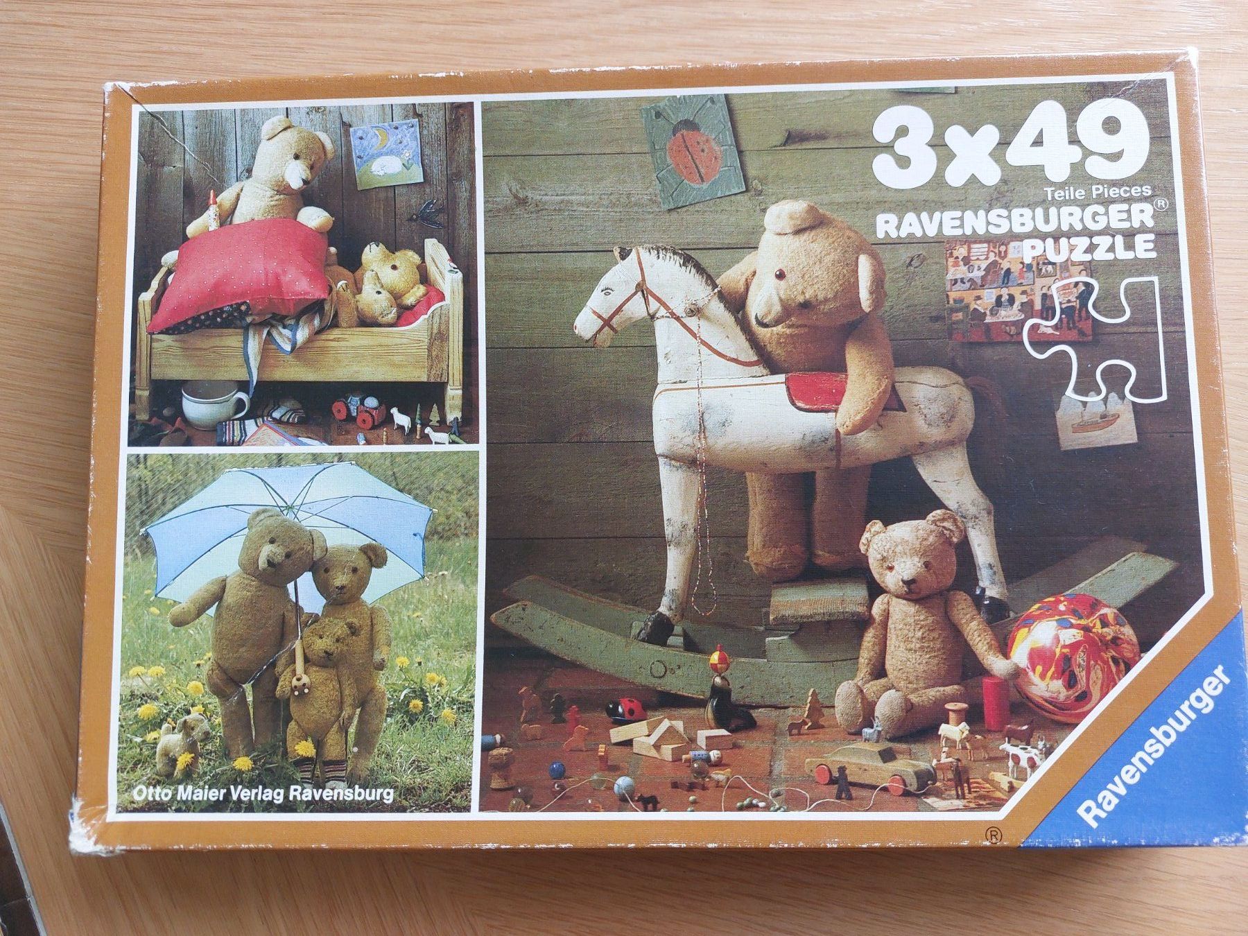 Ravensburger Puzzle: Ravensburger Puzzle 3x49 Teile - Bären – Usato da Bad Zurzach venduto da Waage15