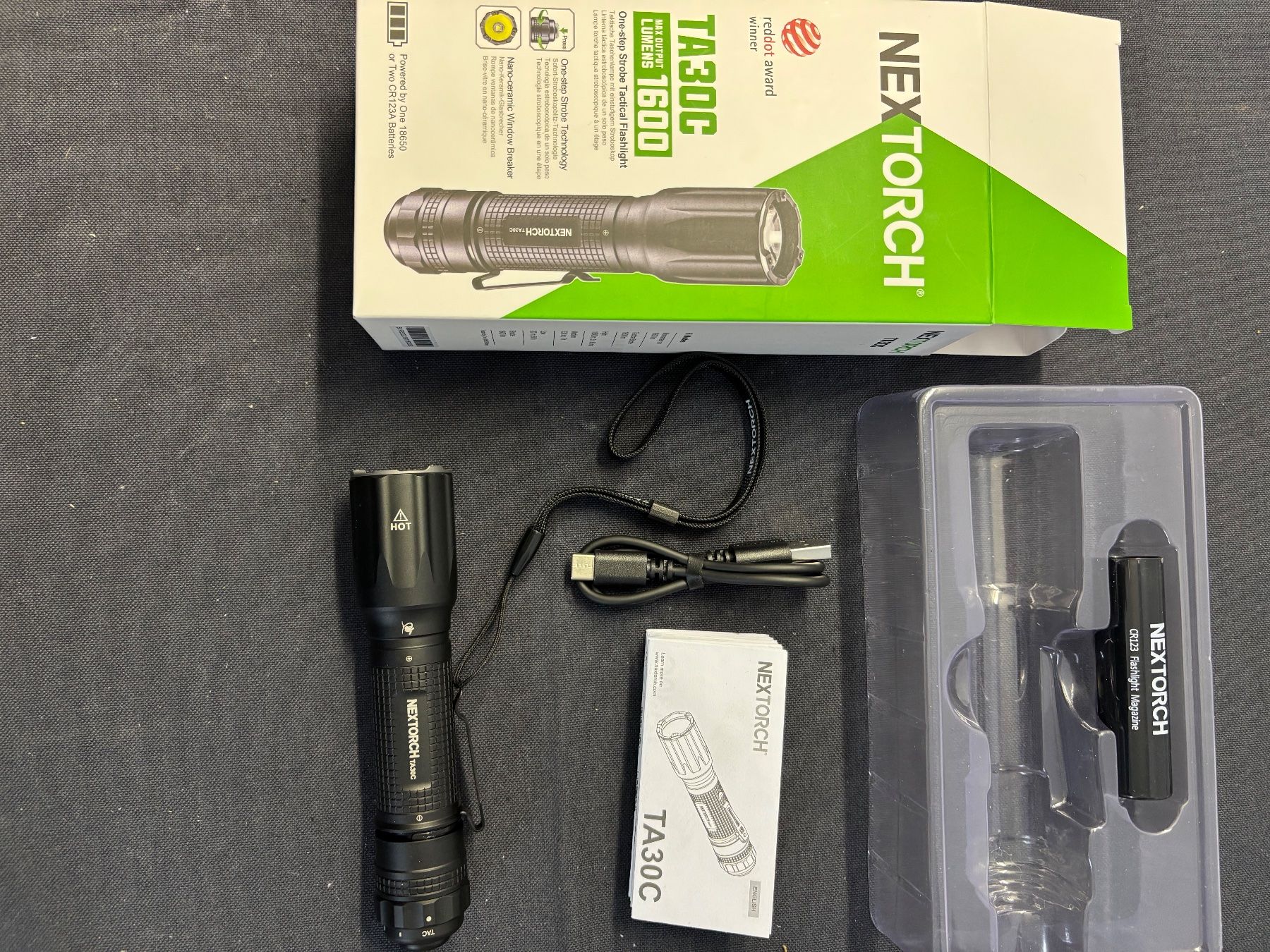 Lampes: Nextorch TA30C – D'occasion à Holderbank SO par FAENTILATHOR 3