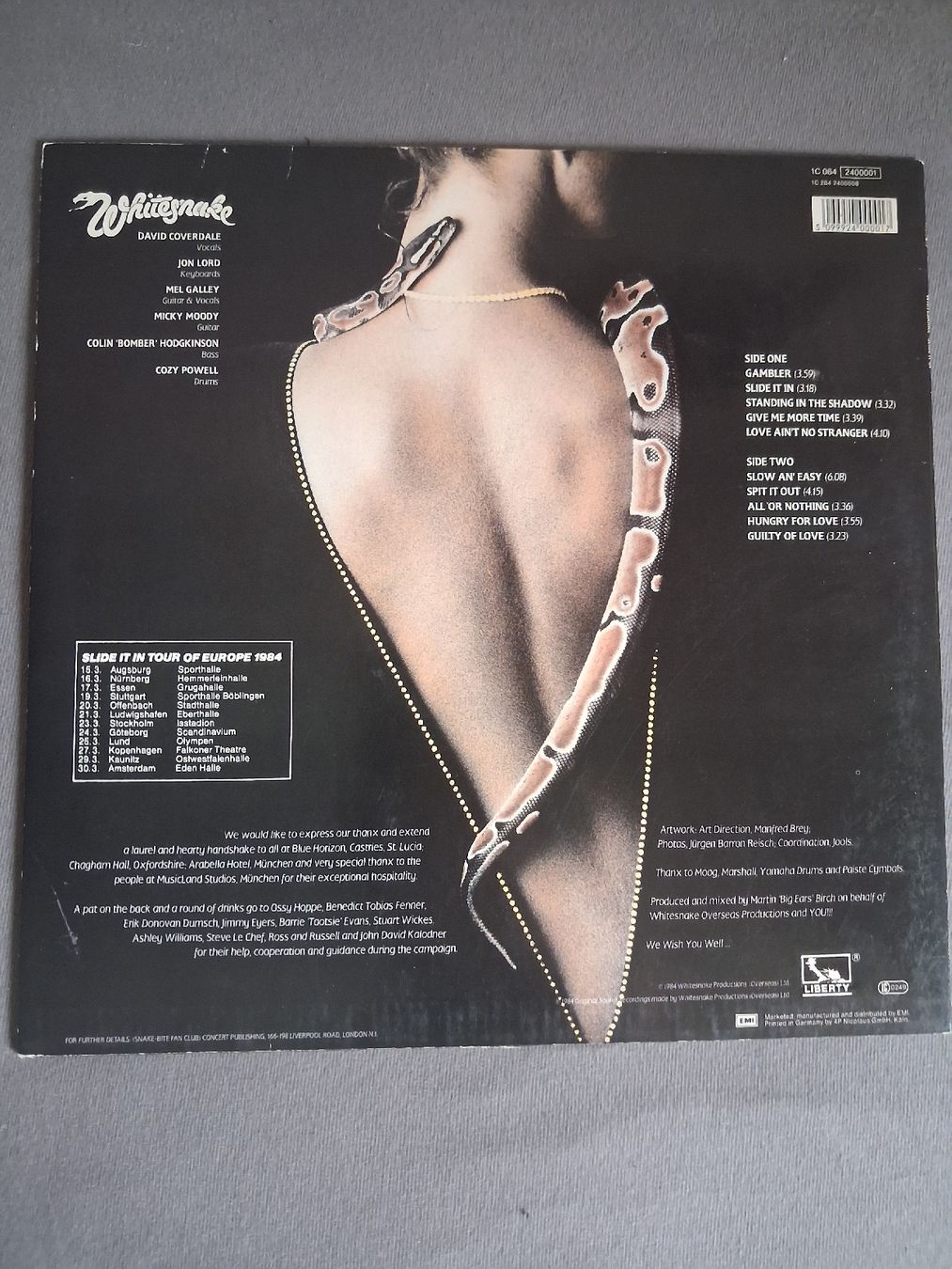 Dischi in vinile: Whitesnake - Slide It In LP - Vinyl - Klassiker – Usato da Basel venduto da meh_cm2k 1
