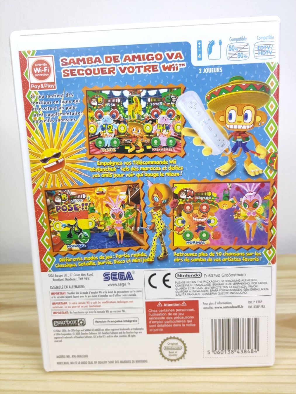 Spiele: Samba de Amigo Nintendo Wii PAL CIB – Gebraucht aus Zug von RepTCG 1