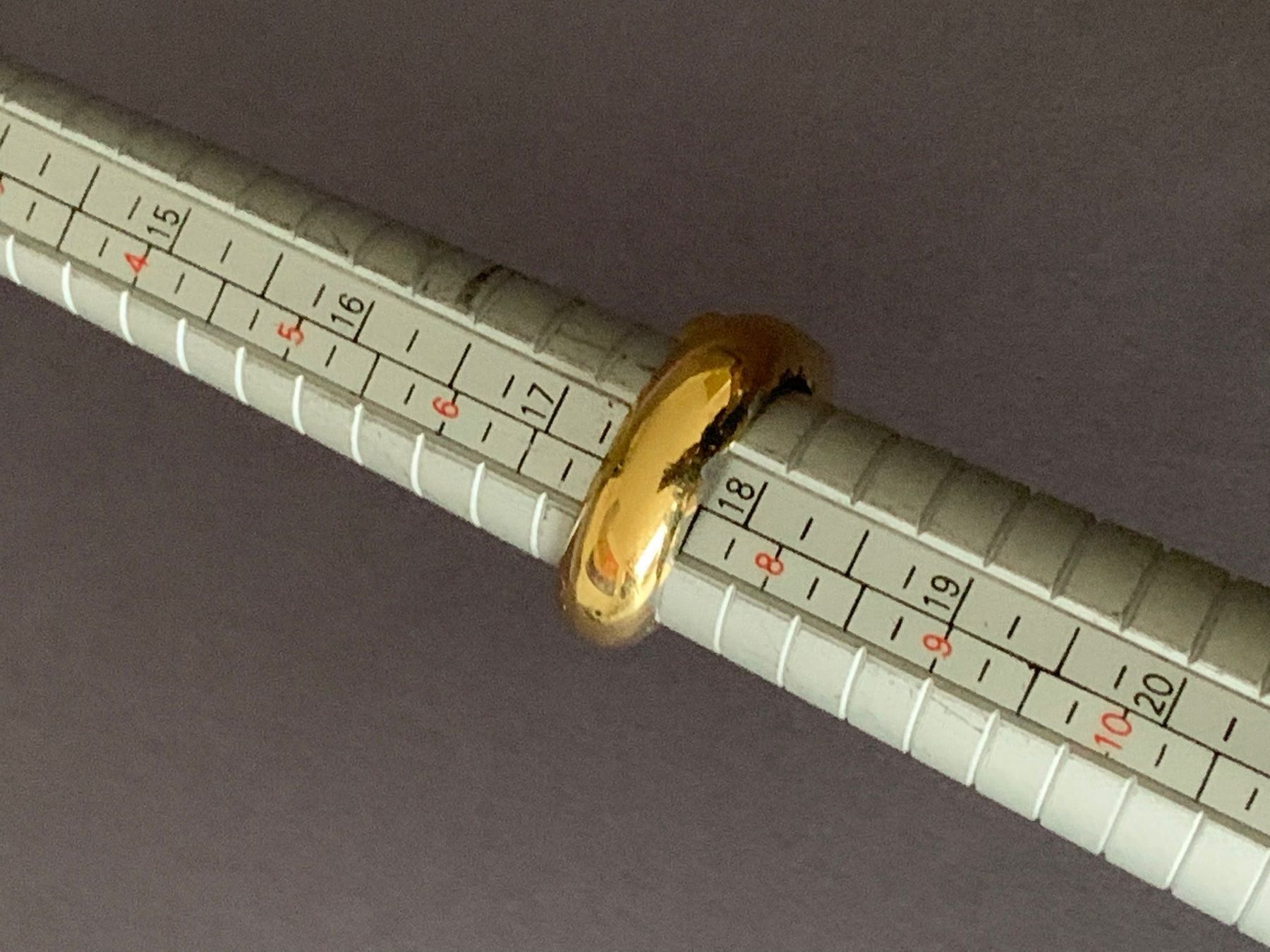 Bagues: Vergoldeter ring 6 kant (rg 56) – D'occasion à Dittingen par Bijoubelle 6