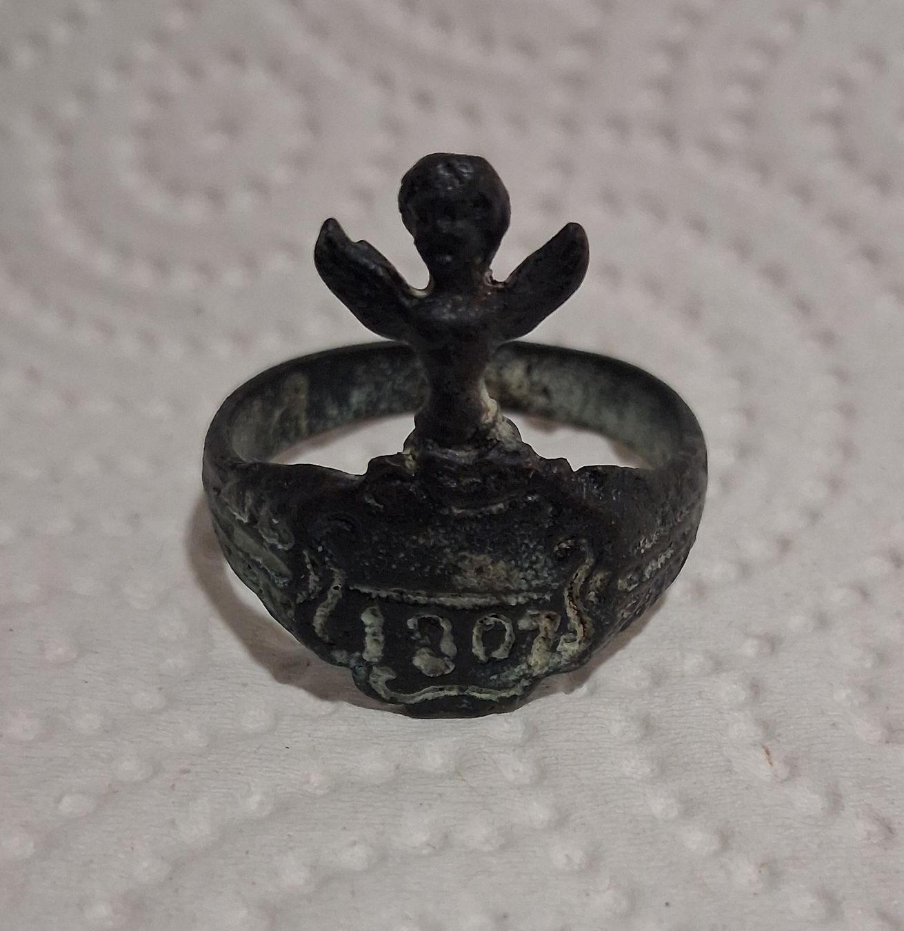 Ringe: Engelring 1807 aus bronce – Gebraucht aus Reiden von jasi029