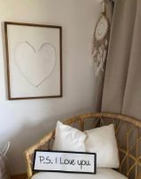 Bild / Wandbild / Maison du Monde mit Holzrahmen*